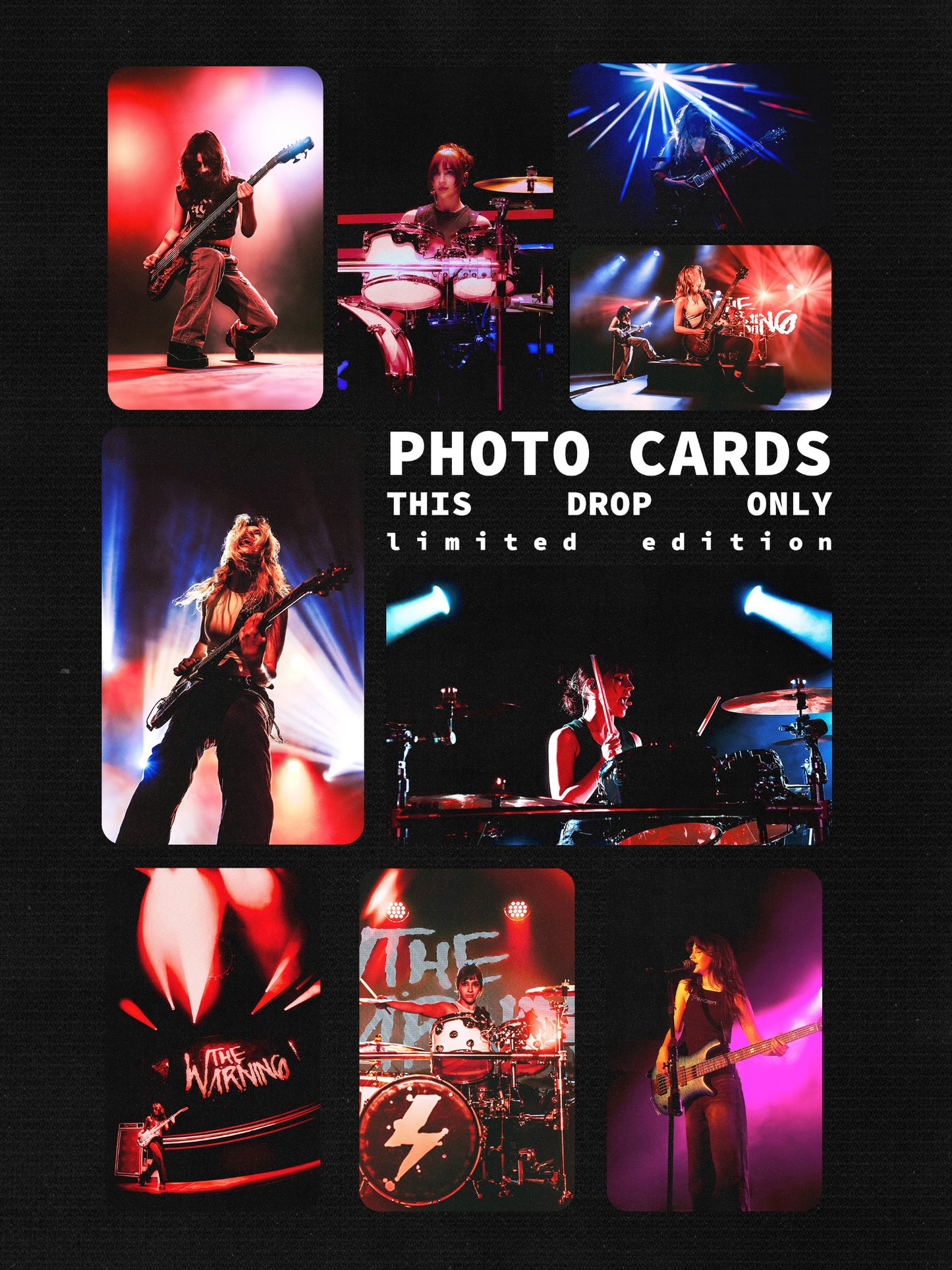 The Warning Photo Cards