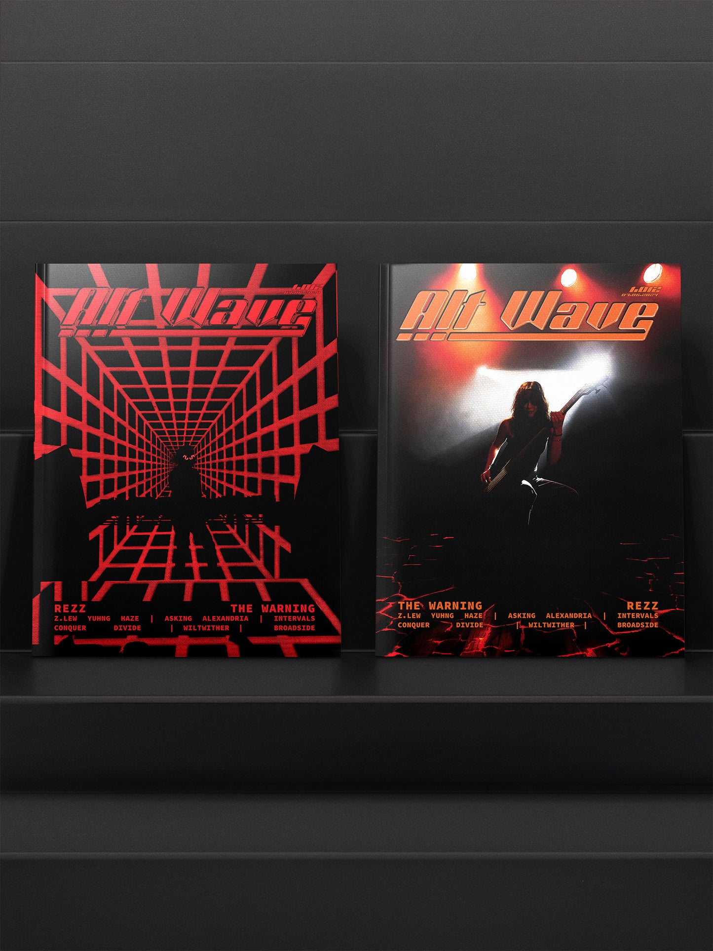 Issue 1.012 - Rezz // The Warning - Limited 1st Edition Print